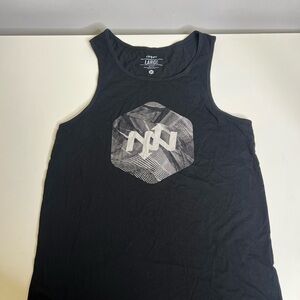 Onnit Gym Tank Top with Graphic Logo Black - Size Large